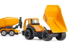 Baustellen-Set , Dumper und Betonmischer