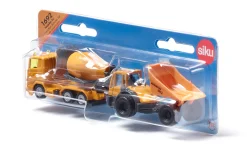 Baustellen-Set , Dumper und Betonmischer