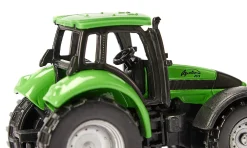 DEUTZ-FAHR mit Fortuna 2-Achs Anhänger