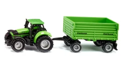 DEUTZ-FAHR mit Fortuna 2-Achs Anhänger