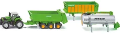 DEUTZ-FAHR mit Joskin Anhängerset