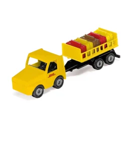DHL Frachtflugzeug mit Zubehör