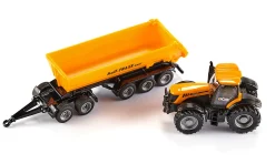JCB Traktor mit Dolly und Kippmulde
