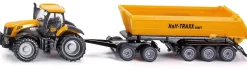 JCB Traktor mit Dolly und Kippmulde