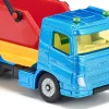 LKW mit Absetzmulde und Anhänger