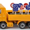 LKW mit Verkehrszeichen