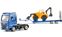 MAN Lkw mit Baggerlader