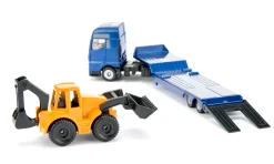 MAN Lkw mit Baggerlader