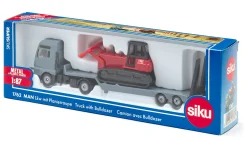 MAN Lkw mit Planierraupe
