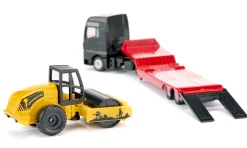MAN Lkw mit Straßenwalze