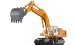 MAN Schwertransporter mit Liebherr Bagger
