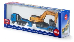 MAN Schwertransporter mit Liebherr Bagger