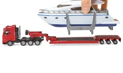 MAN Schwertransport mit Yacht