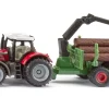 Massey Ferguson mit Forstanhänger