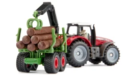 Massey Ferguson mit Forstanhänger