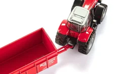 Massey Ferguson Traktor mit Anhänger