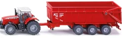 Massey Ferguson Traktor mit Anhänger
