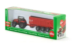 Massey Ferguson Traktor mit Anhänger