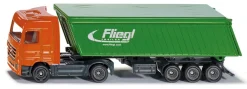 Mercedes-Benz Lkw mit Fliegl Kipper