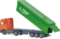 Mercedes-Benz Lkw mit Fliegl Kipper