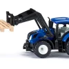New Holland mit Palettengabel und Palette