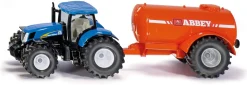 New Holland Traktor mit Abbey Ein-Achs-Güllefass