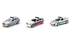 Polizei und Rettungsfahrzeuge-Set