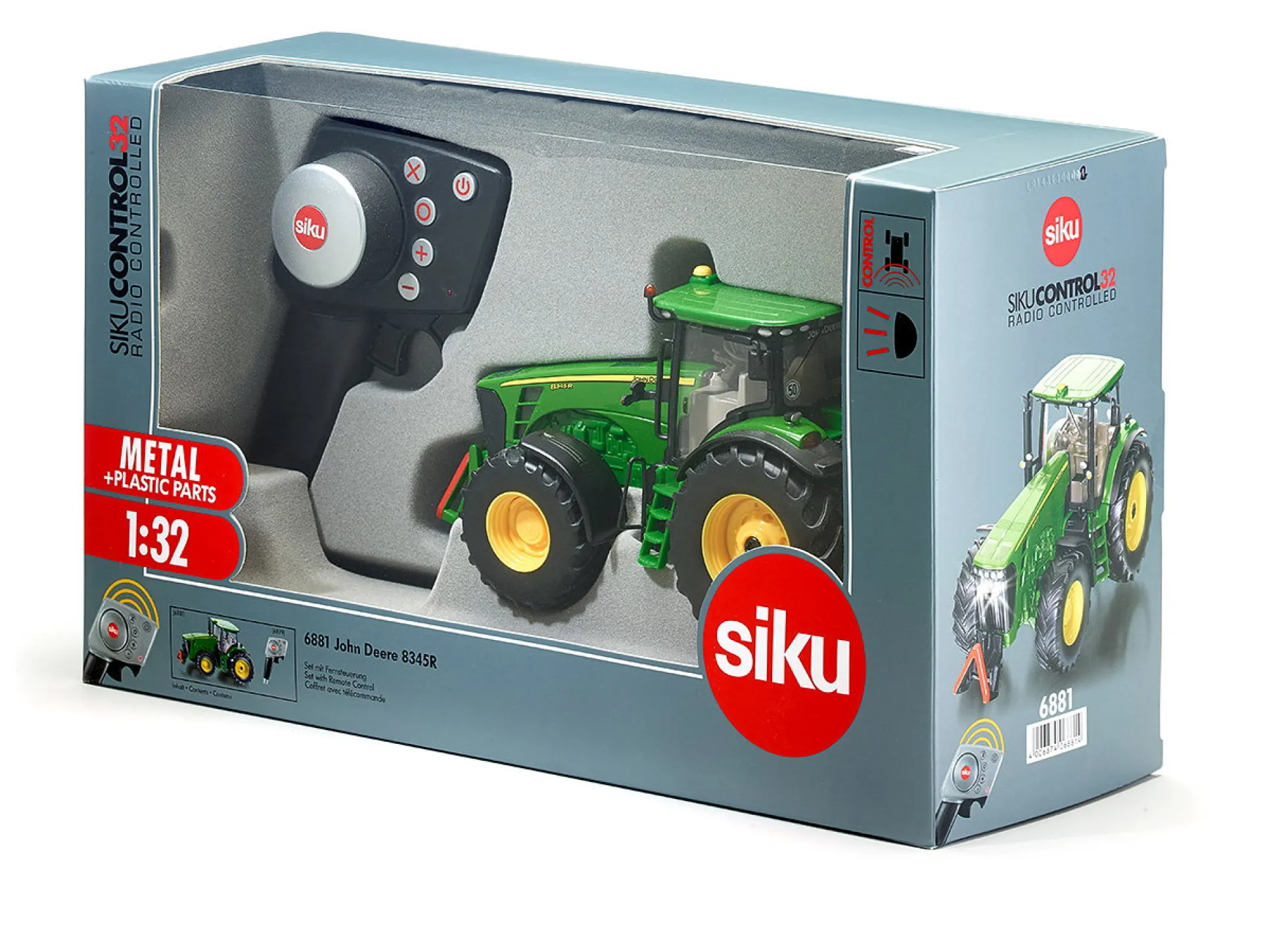 SIKUCONTROL John Deere 8345R Traktor-Set inkl. Fernsteuerung
