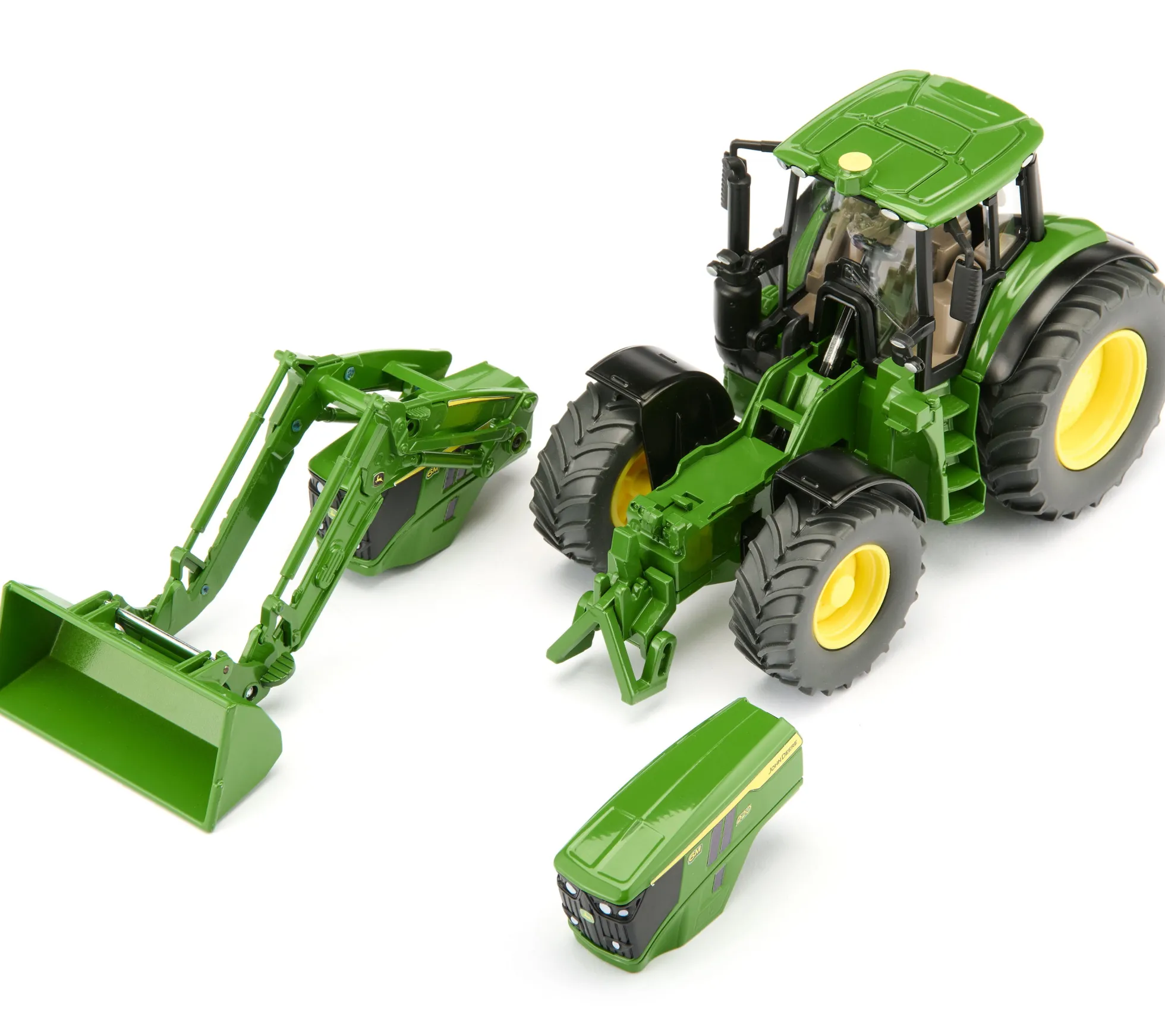 siku John Deere 6M 220 mit Frontlader