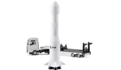 siku MAN Lkw mit ESA Rakete