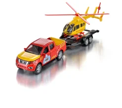 siku Nissan Navara mit Helikopter