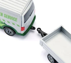 siku VW T6 mit Rasentraktor
