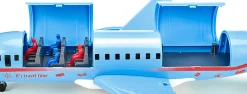 Verkehrsflugzeug mit Zubehör