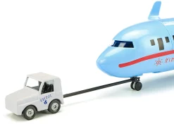 Verkehrsflugzeug mit Zubehör