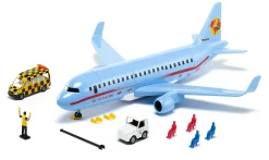 Verkehrsflugzeug mit Zubehör